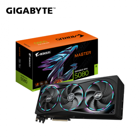 高階顯示卡:技嘉(Gigabyte) AORUS RTX 5080