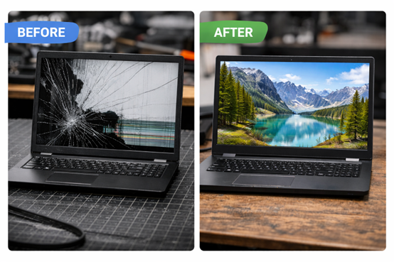 筆記型電腦螢幕維修